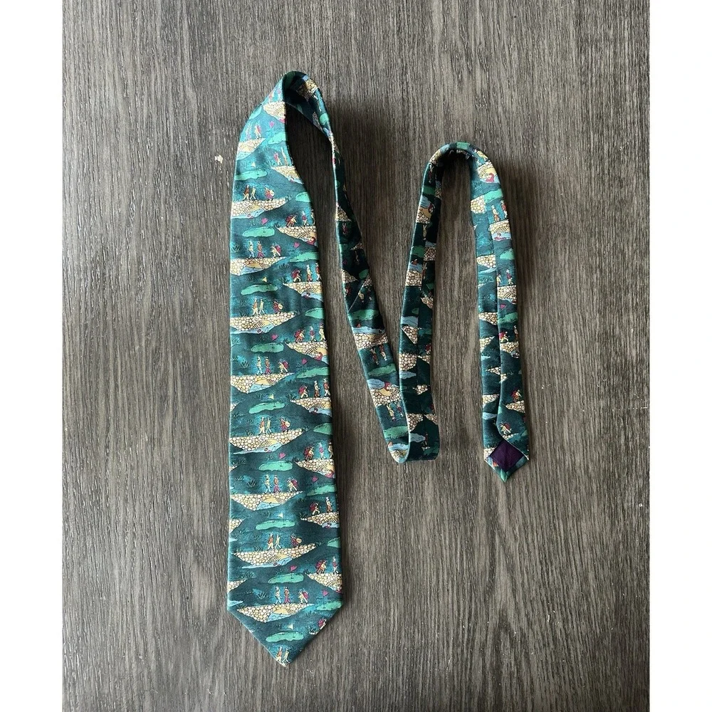 Pivot Rules Golf Theme Tie 